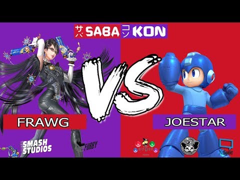 Sabakon 2018: Smash 4 - Frawg (Bayonetta) vs TSUGI | Joestar (Mega Man) - Winners Qtrs