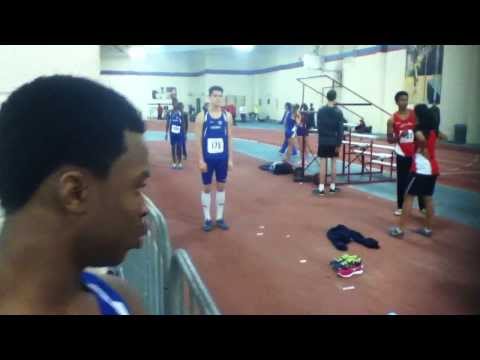 Match Qc-Ontario Laurent Grandmangin Long Jump