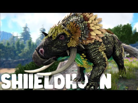 COMO TAMEAR STAR SHIELDHORN Y TODAS SUS HABILIDADES - ARK: SHIELDHORN MOD