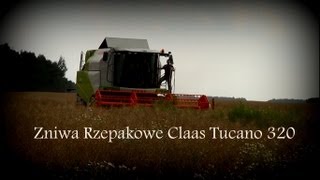 preview picture of video 'Żniwa Rzepakowe Z Claas ' em Tucano 320'