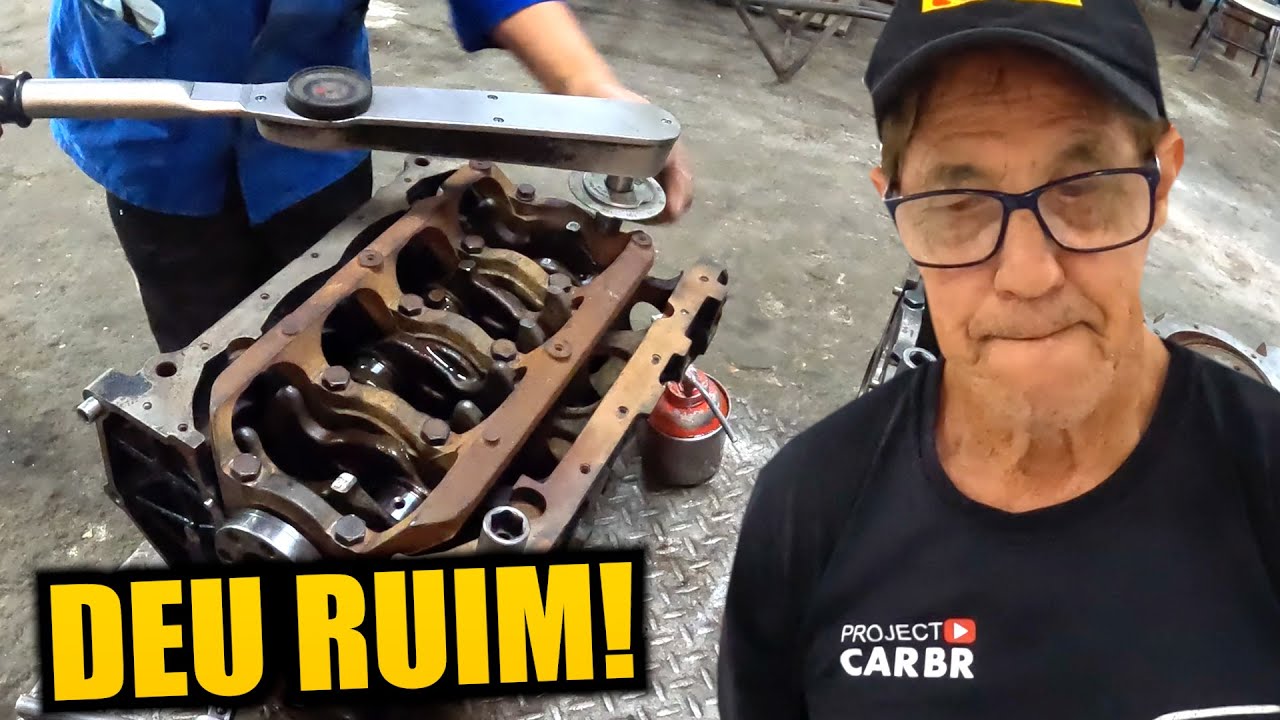 ECLIPSE! DEU RUIM NAS BRONZINAS DO MOTOR!