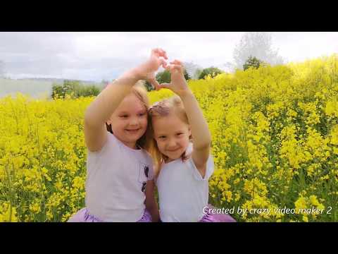 "Meilės daina Tėčiui". Atlieka sesės - Karina ir Liepa Kinderytės, pagal "Tele Bim Bam".