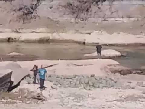 Pescando en Lucio V. Lopez