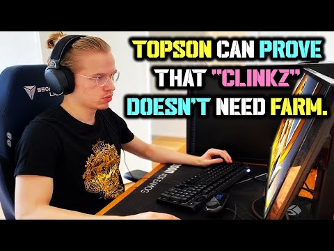 TOPSON "CLINKZ" ROAMING WHOLE GAME?! DOTA 2