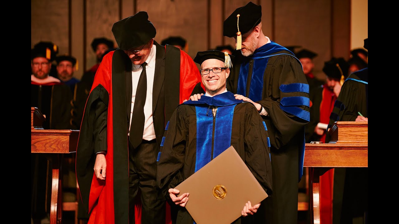 PhD Commencement for Joseph R. Miller