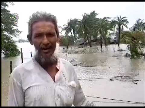 ঘূর্ণিঝড় আম্পানের তান্ডবে লন্ডভন্ড উপকূলীয় এলাকা