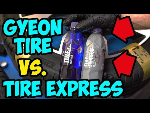 HQS Autopflege -Das neue Gyeon Tire Express & Gyeon Tire Cleaner im Test