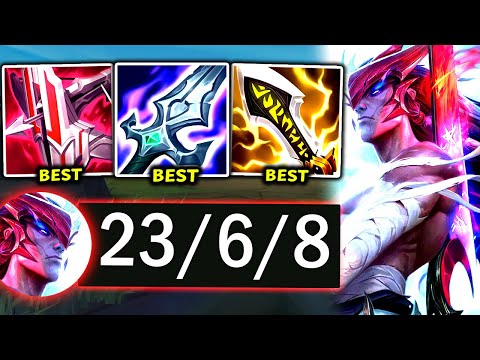 YONE TOP BEST 1V9 OF MY ENTIRE LIFE (YONE IS A BEAST) - 2025 YONE TOP GAMEPLAY! (2025 Yone Guide)