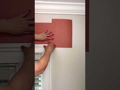 Easy and Quick Curtain Rod Hanging Hack #homehack #curtains