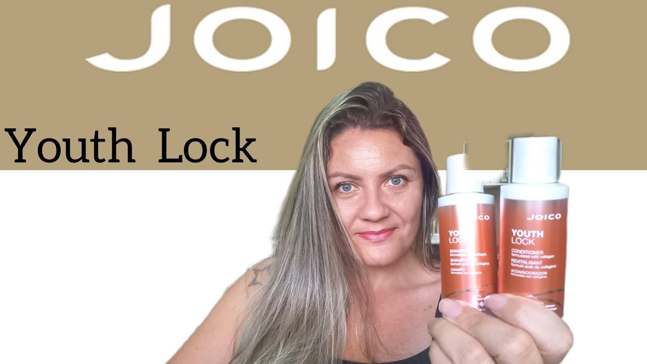 Novo Joico YouthLock♡Reposição de colágeno Cabelos fracos e quebradiços #joico #cabelo #loiro