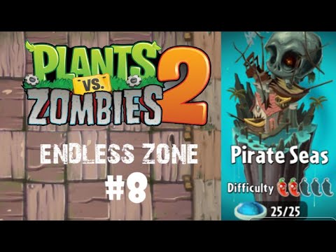 Pirate Seas (Endless Zone) Dead Man's Booty (Level 71 - 80) | Plants vs Zombies 2