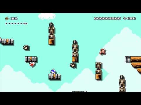 Fast airship: Beating Super Mario Maker's Requested Levels!
