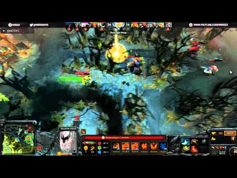YaphetS Legendary Shadow Fiend vs Universe Windranger   Dota 2 Chinese Pub Gameplay