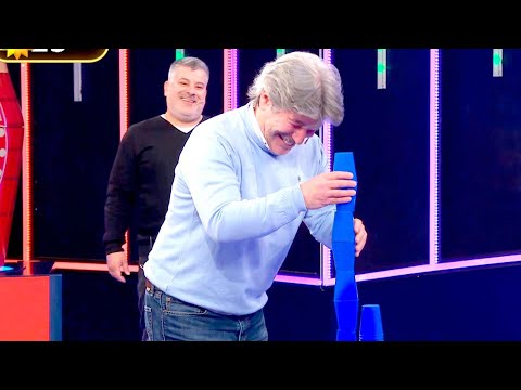 Pachu Peña perdió por culpa de Pichu en el "Apilando vasos" de Mamushka