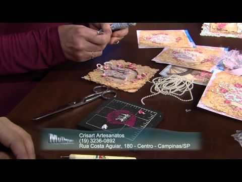 Mulher.com 11/07/2014 - 3D Scrap by Susan Mason and Marisa Magalhães - Part 2