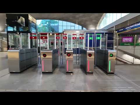 Sweden, Stockholm, Blackeberg Subway Station, 2X elevator