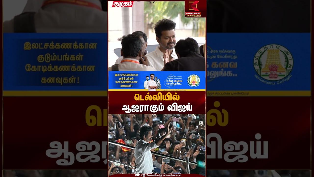 கரூர் துயரம் டெல்லியில் ஆஜராகும் விஜய் | Karur Stampede | TVK Vijay | Kumudam News