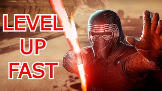Fastest Way To Level Up Heroes In Star Wars Battlefront 2! The Perfect Game As Kylo Ren!