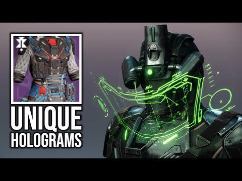 NEW Ornament Adds Holograms?! Unique Interaction! - Destiny 2 Ash & Iron