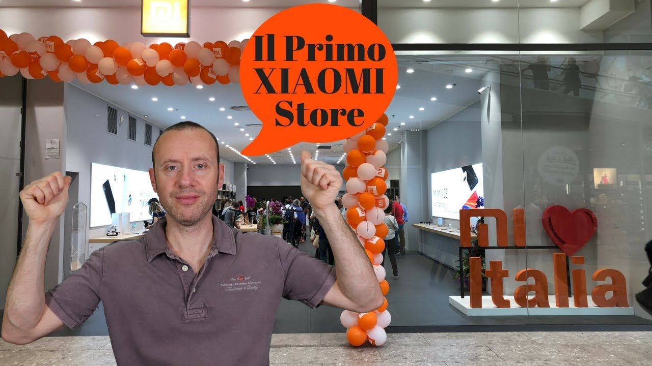 XIAOMI MI STORE APRE IL PRIMO STORE ITALIANO MA CHE INCUBO ARRIVARCI!!!
