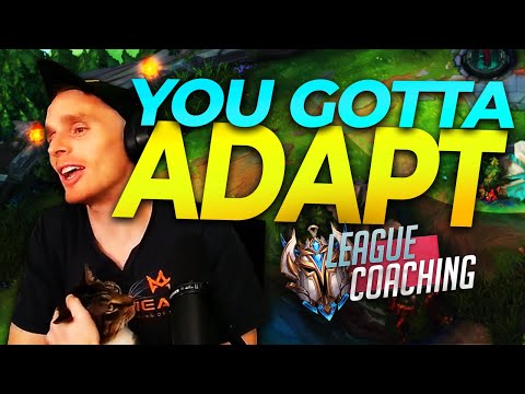 Why you MUST CONSTANTLY ADAPT In this game - Challenger LoL Coaching
