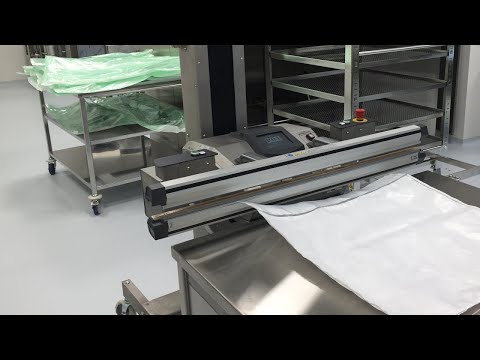YouTube video: Medical device cleanroom packaging with GMP qualified industrial sealer