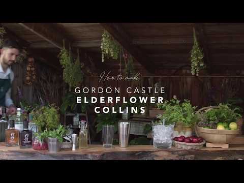 Elderflower Tom Collins | Gordon Castle Gin
