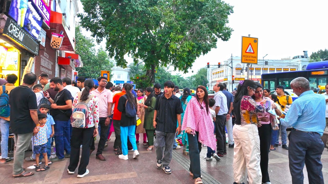 Immersive street-level walking tour through India (Other 5), India, showcasing authentic urban landscapes, local architecture, and the vibrant atmosphere of the city's neighborhoods