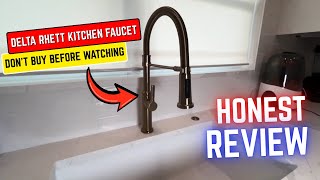 Delta Rhett Kitchen Faucet Honest Review | Don’t Buy Before Watching ||