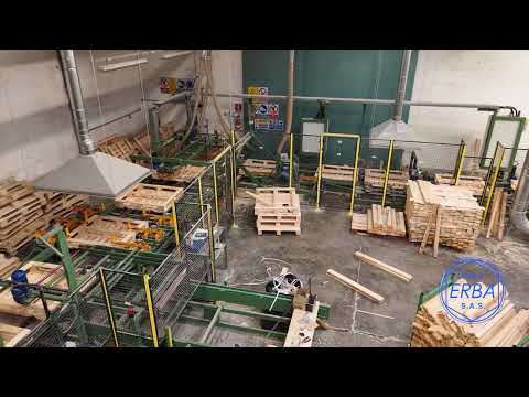 Highly flexible OMEV Pallet production line with fast changes