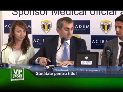 Sănătate pentru titlu!