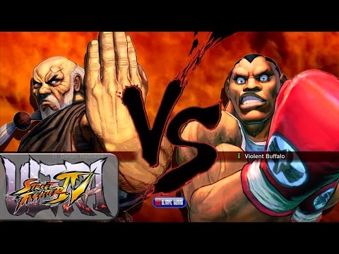 USF4: DSC SkyAkuma (Gouken) Vs Level 99 Lil B (Balrog) HD
