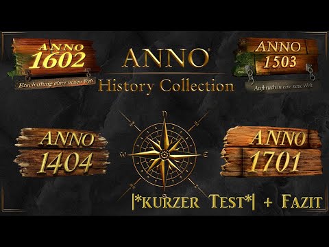 Anno HISTORY COLLECTION |*kurzer Test*| + Fazit