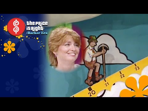 Will Contestant Send Yodely Guy Over the Edge Playing CLIFF HANGERS? - The Price Is Right 1983