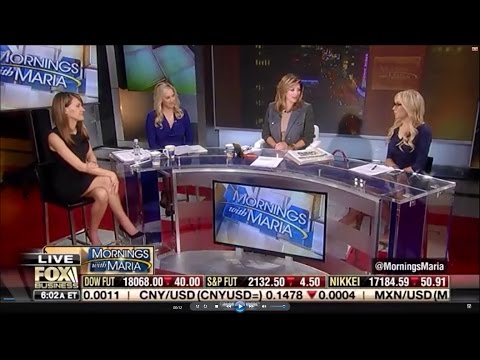 10-21-16 Kat Timpf on Mornings with Maria - Liberal Weenie Whines About Trump