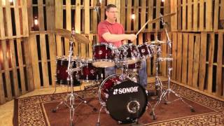 Video thumbnail for Sonor Force 3007 Brown Burst Shell Pack (used) by The Drum Shop - Portland, Maine