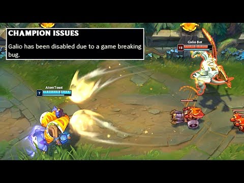This is why Galio got DISABLED!