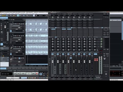 MAGIX Samplitude Music Studio 2016  – Mixing Tutorial (DE)