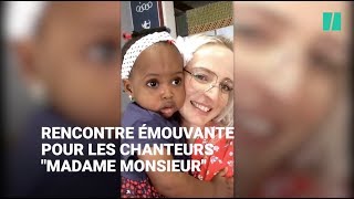 Le groupe &quot;Madame Monsieur&quot; a rencontré Mercy, la migrante qui a inspiré leur chanson à l&#39;Eurovision