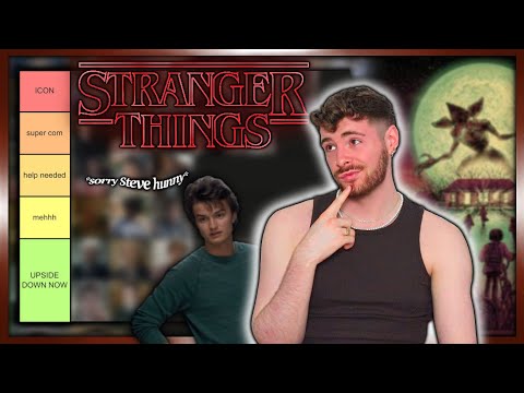 Ranking Stranger Things Characters!! *Season 1 huns*