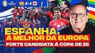 Download lagu ESPANHA 'SOBRA' NA EURO E É FORTE CANDIDATA À COPA DE 2026 | Galvão Bueno comenta mp3 Download lagu ESPANHA 'SOBRA' NA EURO E É FORTE CANDIDATA À COPA DE 2026 | Galvão Bueno comenta mp3