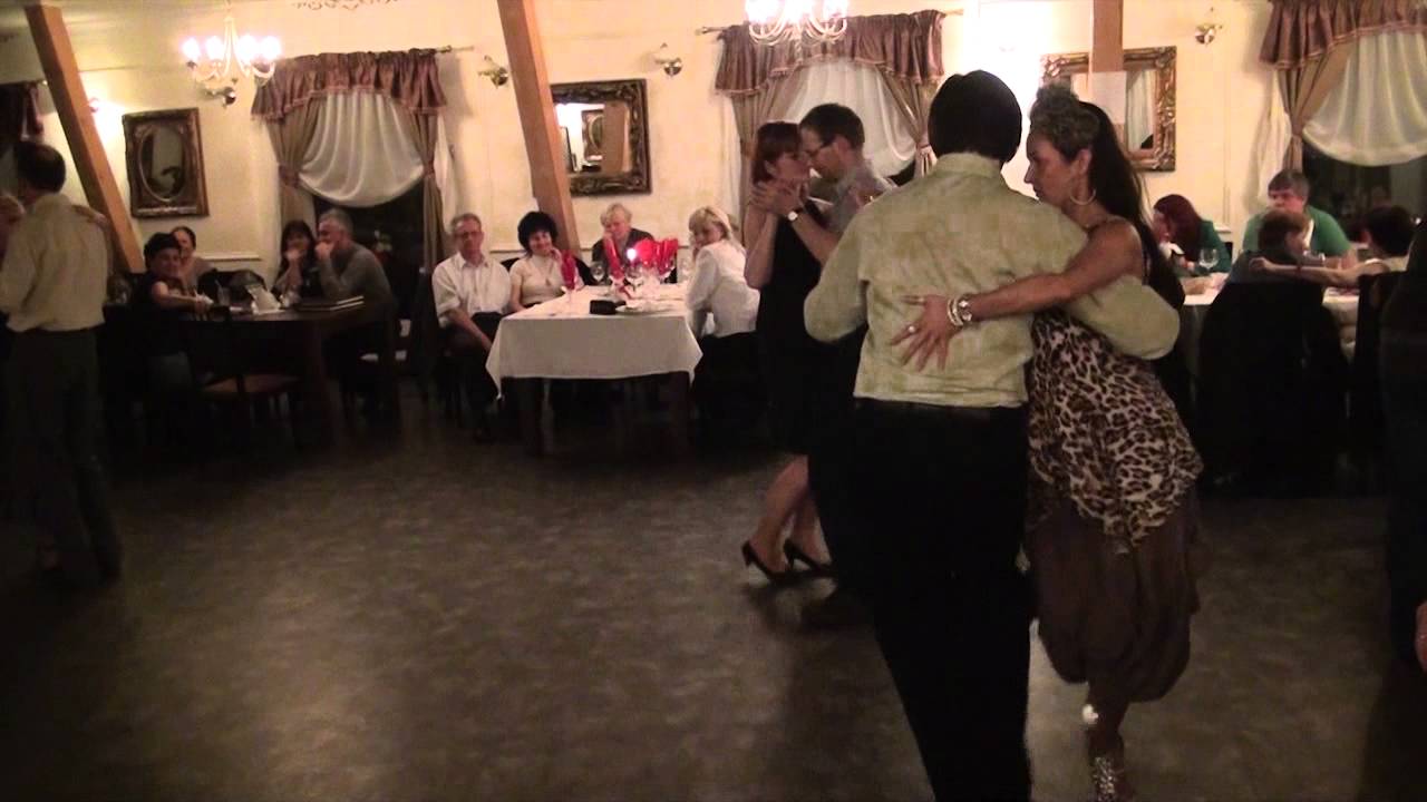Adrian Grygier i Monika Wydrowska - tango (DK Dance Szczecin)