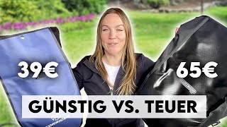 Teuer vs. Günstig - Große Überraschung beim Fahrradtaschen Vergleich