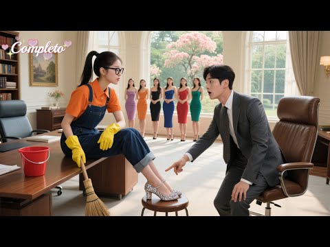 Garota pobre fugiu após a noite, mas deixou um sapato! CEO tenta em mil garotas até achá-la!