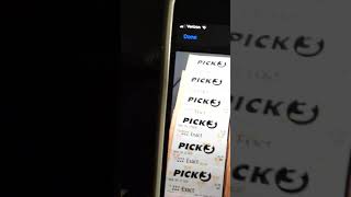 I won Virginia Lottery Pick 3 a total of 12 times!