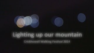 Torchlight Procession - Crickhowell Walking Festival 2014