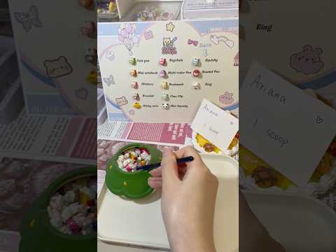 One scoop for Ariana❤️#packingorders #luckyscoop #stationery #smallbusiness