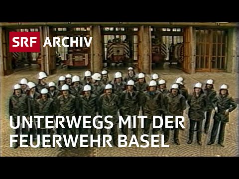 Eine Woche mit der Feuerwehr Basel (1987) | Doku-Serie | Leben in Basel | SRF Archiv
