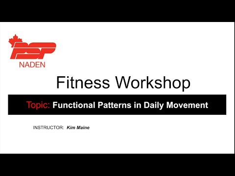 Workshop  7 Primary Movement Patterns