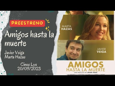 Amigos hasta la muerte, entrevista a Javier Veiga y Marta Hazas